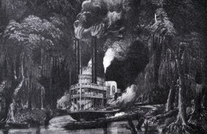 Through the Bayou by Torchlight